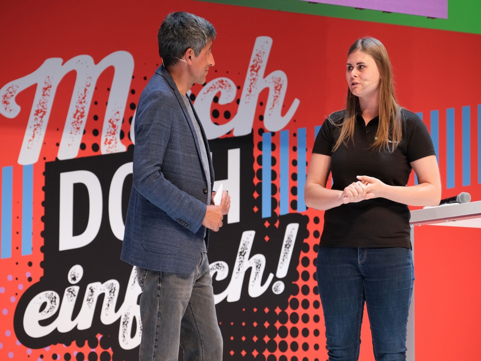 Jekaterina Abschlussveranstaltung IdeenExpo 2019