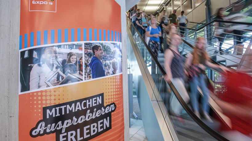 Großer Andrang / Campus der Ideen