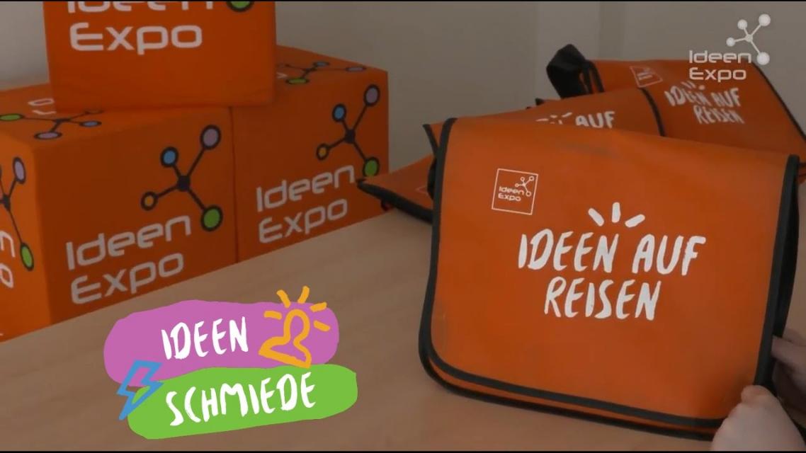 IdeenSchmiede - Unboxing IdeenExpo-Give Aways