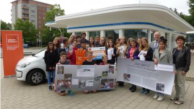 Pressebild Partnerschule der IdeenExpo 2015 Neue Schule Wolfsburg